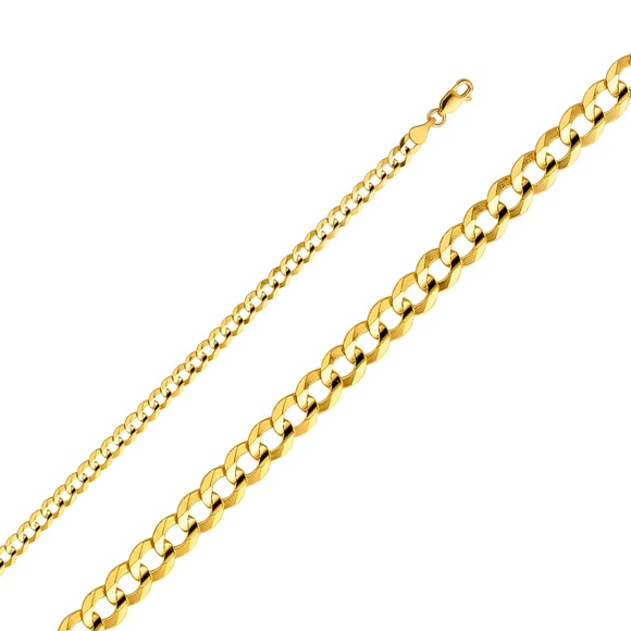 New 14k yellow gold cuban link brand new - Picture 7 of 7